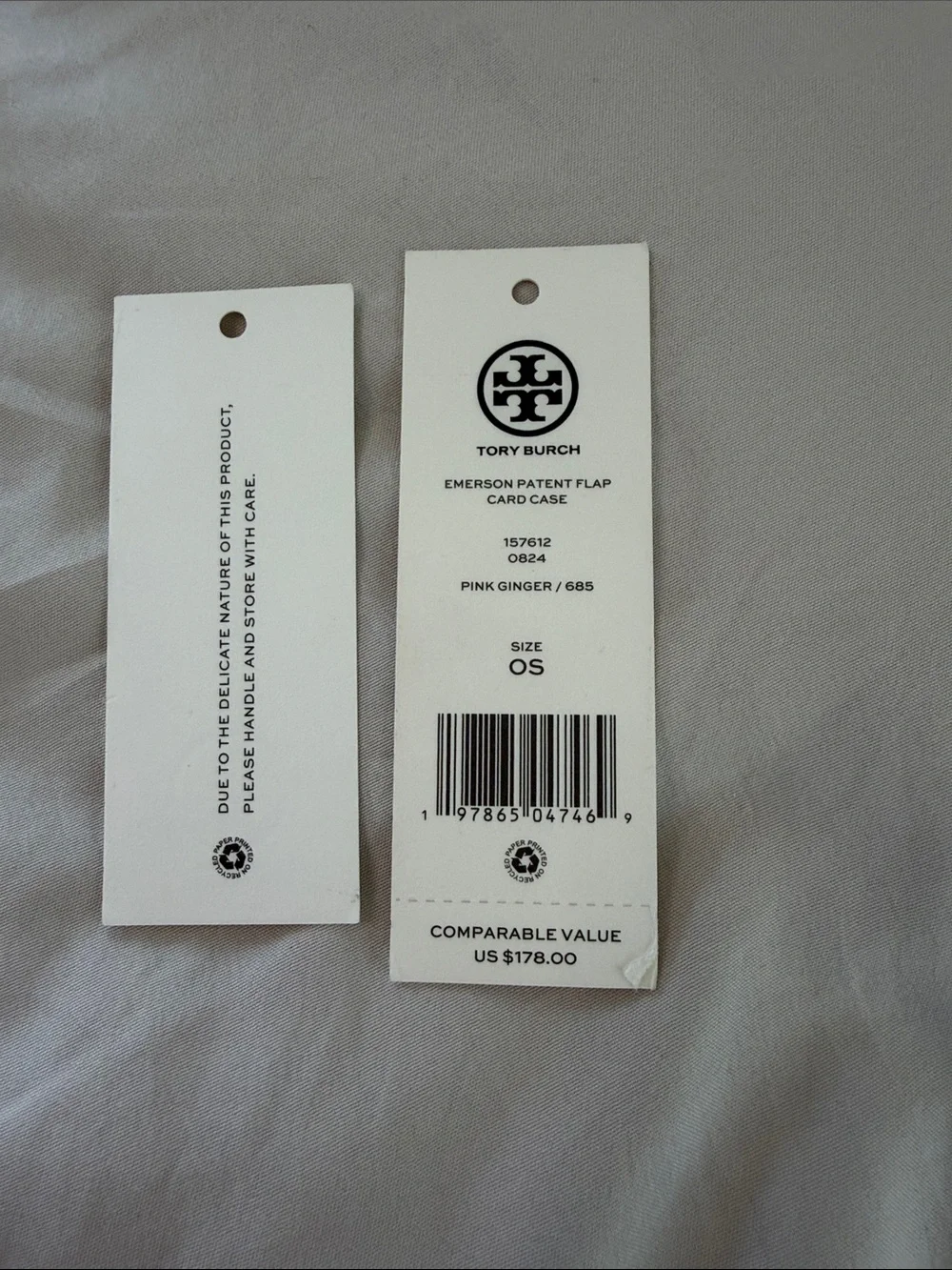 Tory Burch compact leather